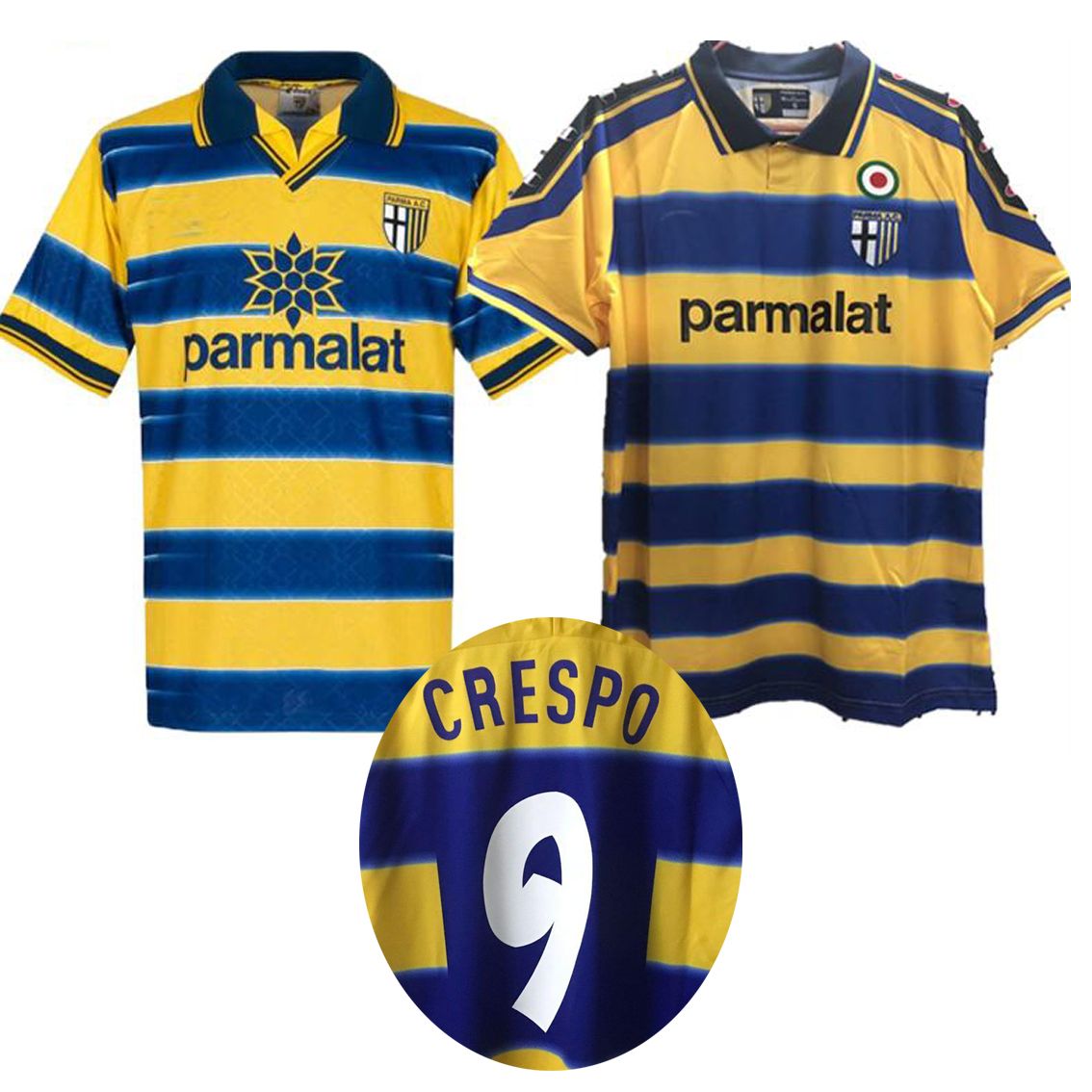 2020 1998 1999 2000 Parma Retro Soccer Jersey Home Away 98 99 00 FUSER ...