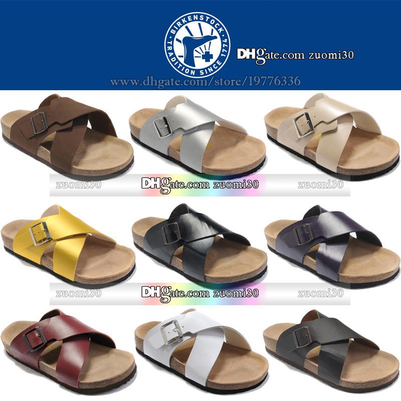 Großhandel Birkenstock Wohnungen Sandalen Mode Stil Schnalle Holland Clogs Holländische Hausschuhe Größe 22 24