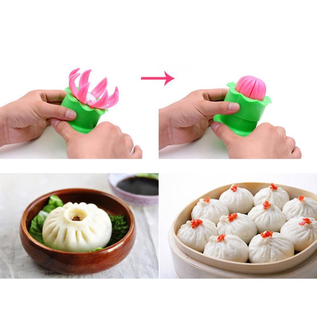 Dumpling Mold flower DIY Dumplings Tool Pastry Portable Kitchen Maker US gb