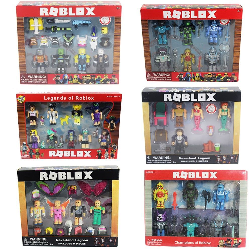 7 Sets Roblox Figure Jugetes 2018 7cm Pvc Game Figuras Roblox Boys Toys For Roblox Game - 