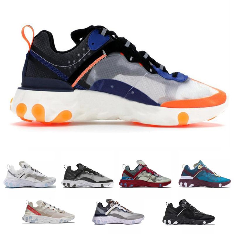 87 Luz Senderismo Mujer Hombre De Epic Negra Vela Zapatillas Undercover Zapatos Deportivas React Deporte Diseñador Element Hueso FKcTl1J3