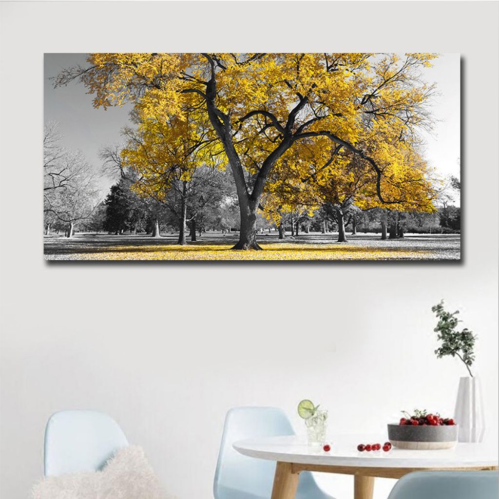 Discount Canvas Wall Artbstract Landscape PaintingPanel Picture Prints