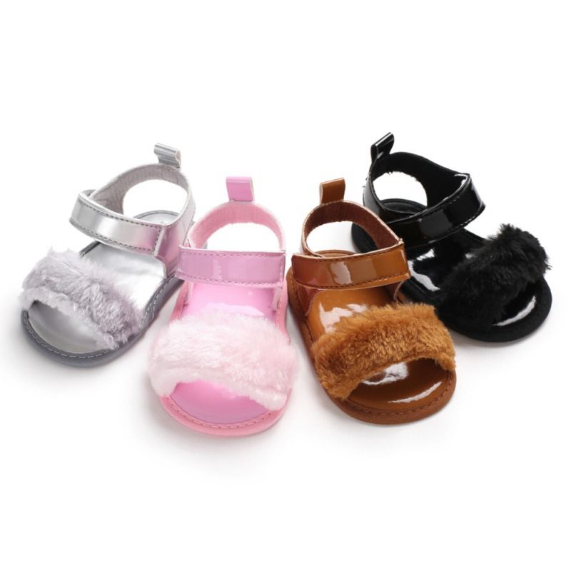 girls slip on sandals