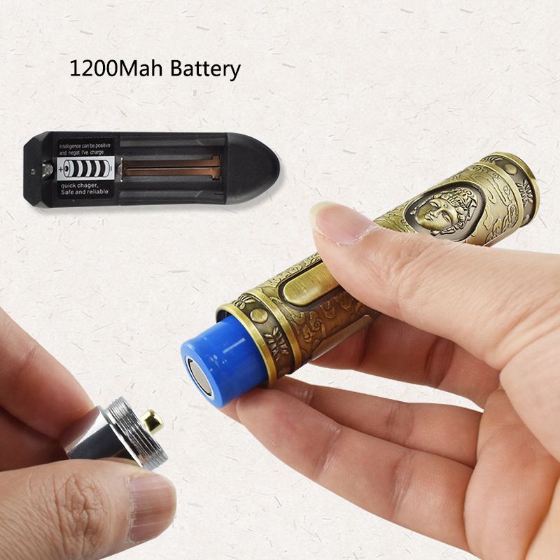 Buddha Head Retro Hair Clipper Rechargeable Electric Hair Clippers