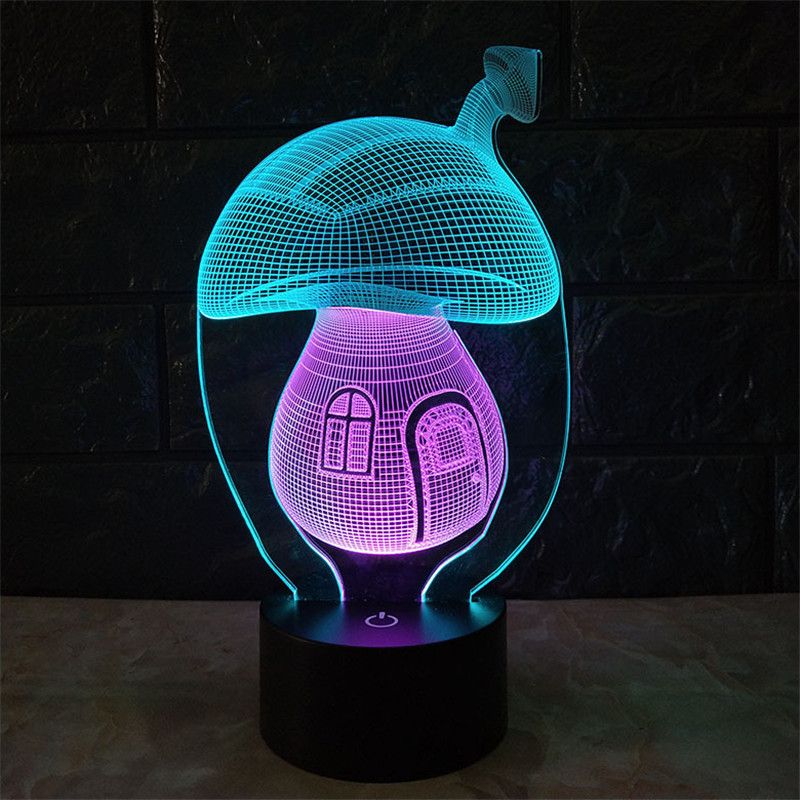 Best And Cheapest Night Lights Creative Cute Mushroom LED