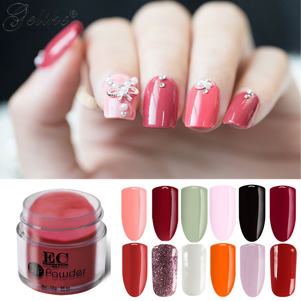 Dip Powder Nail Polish Acrylic Powder Set Healthy Salon ...