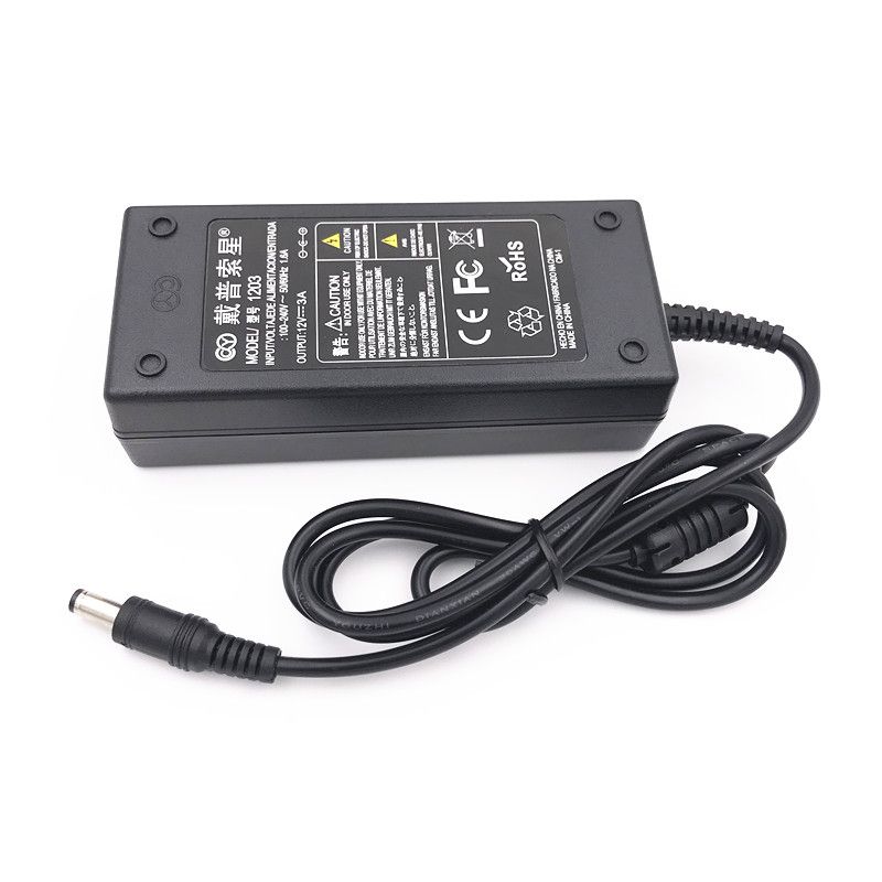 2021 Aoc LCD I2267Fw 215LM00036 Power Adapter 12V3A Charger Power Cord