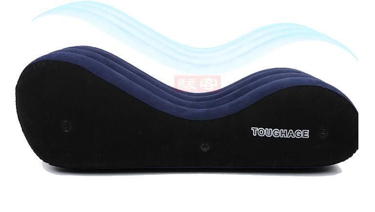 Toughage Portable Inflatable Luxury Pillow Chair Adult Sex Bed