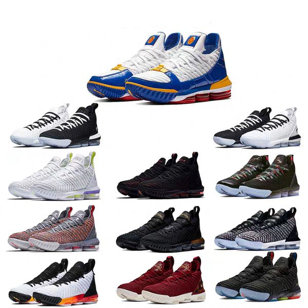 2020 High Quality New Lebron 16 Shoes LBJ16 Mens Casual Breathable King James Multicolor Sports 