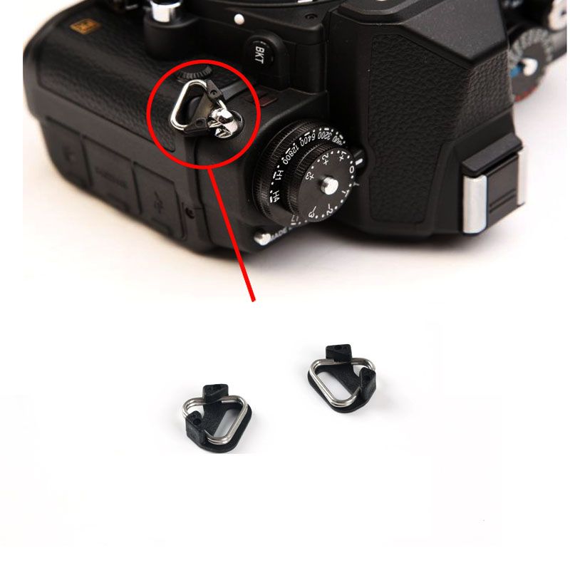 2020 /Camera Rings Hook Replacement Alloy Split Ring Triangle For Camera Shoulder Strap Lanyard