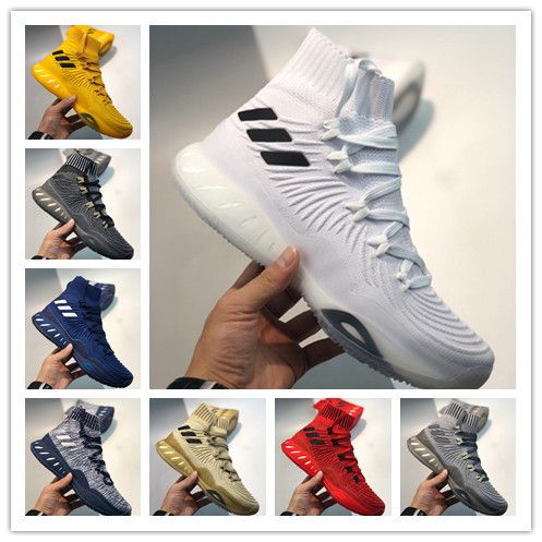 2019 2020 Andrew Wiggins Men Basketball Shoes Crazy Explosive Primeknit Crystal White Trace 