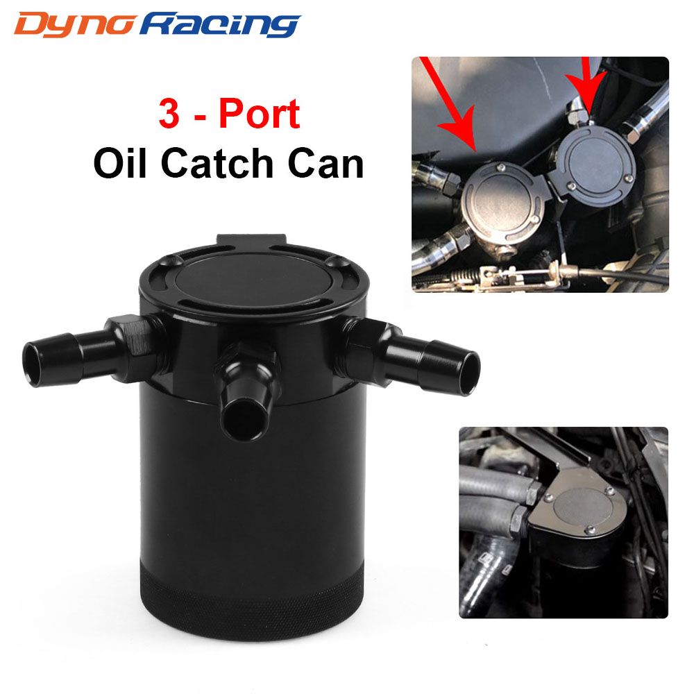 2021 Autoleader Aluminum Baffled Car Oil Catch Can Tank Separator