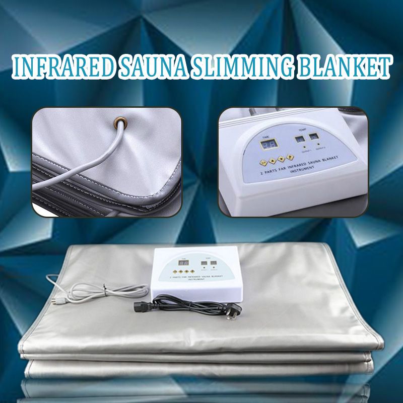 New Model 2 Zone FIR Sauna FAR INFRARED BODY SLIMMING SAUNA BLANKET
