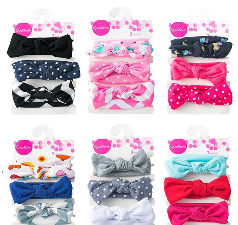 Cute Baby Hair Accessories Hair Bows Nylon Headband Photography