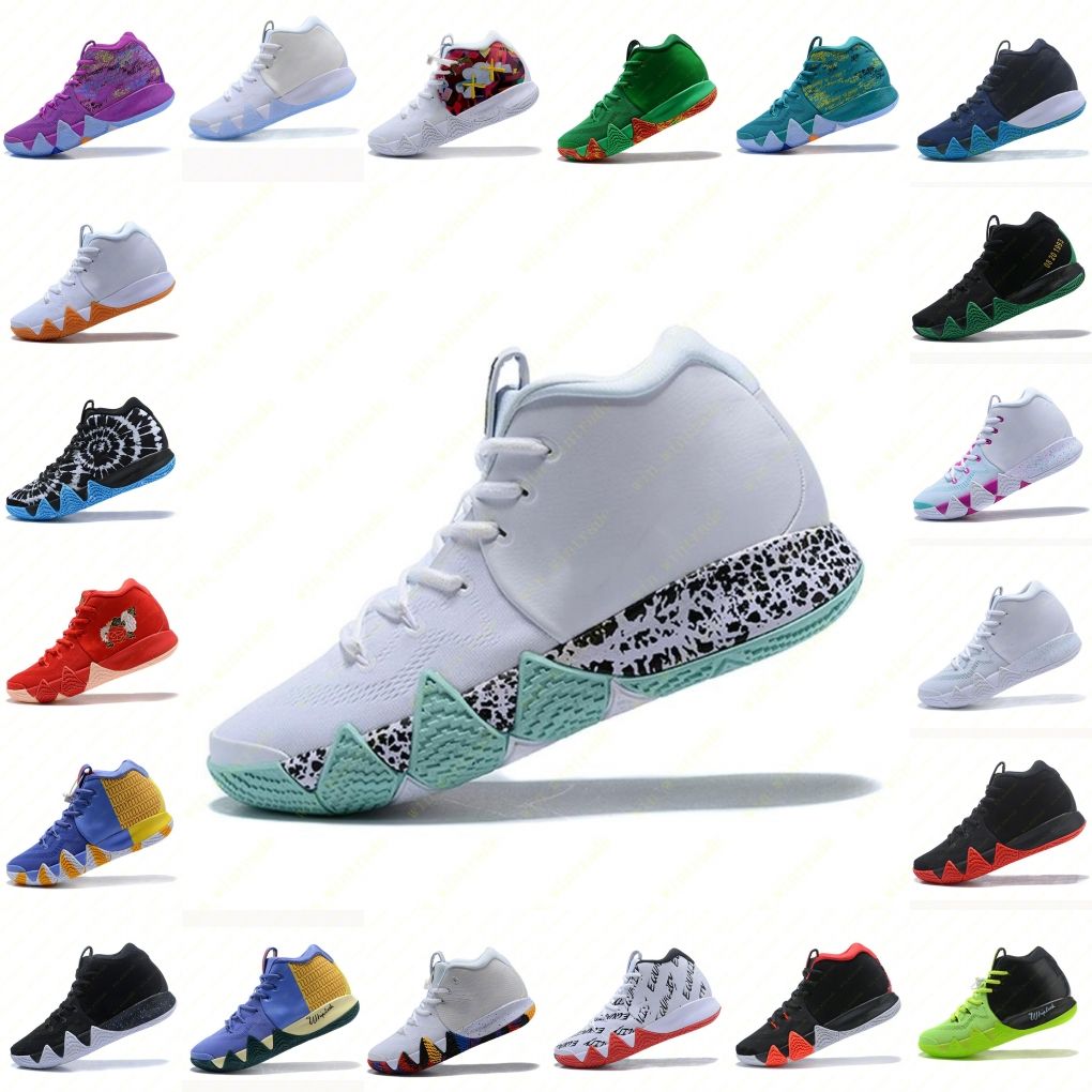 Mens KII 4 IV Basketball Shoes Hot Sale Designer Confetti BHM EQUALITY AllStar March Madness