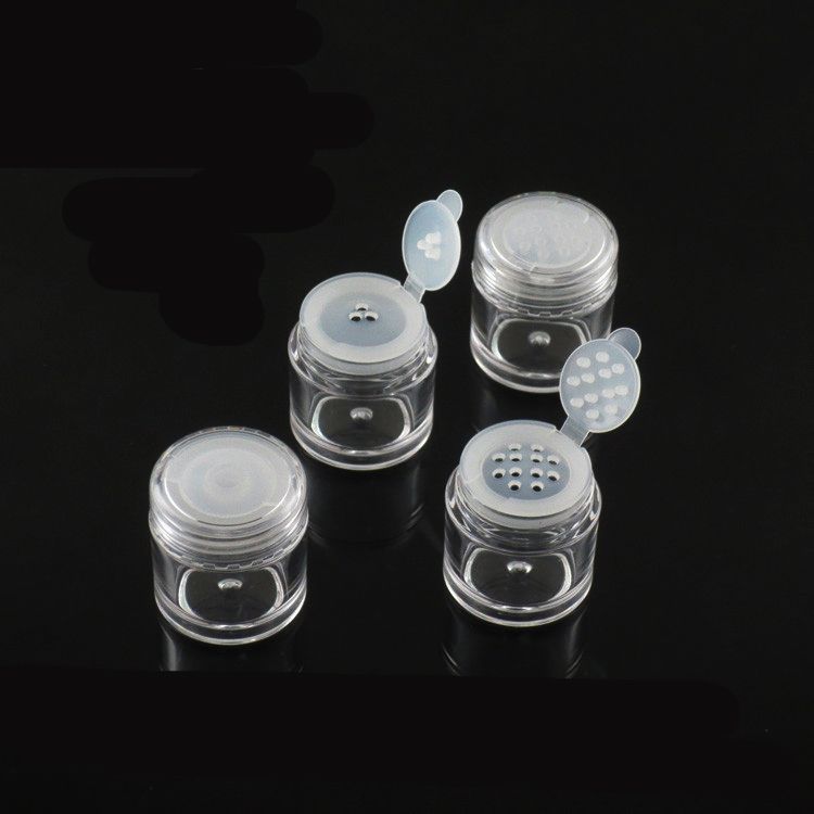 2020 5G 5ML Empty Plastic Mini Makeup Loose Powder Box Cosmetic Eyeshow