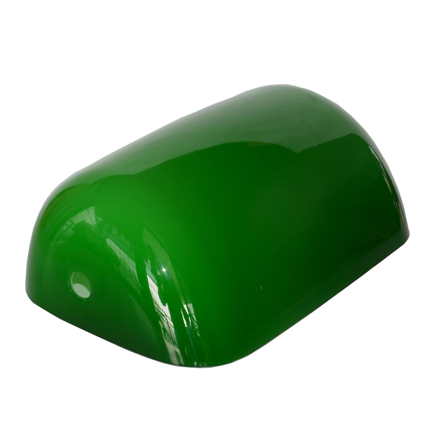 Green Glass Lamp Shade Replacement Bankers Lampshade