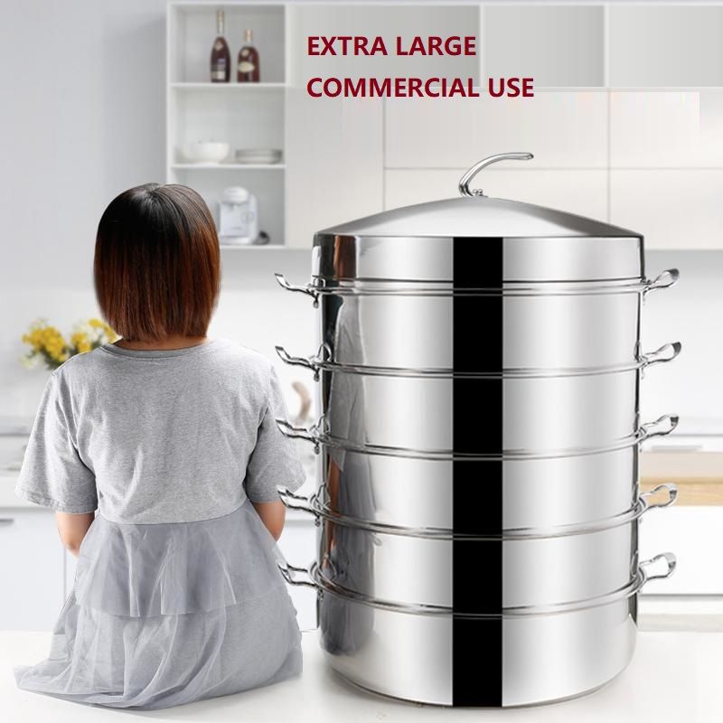 large steamer pan set