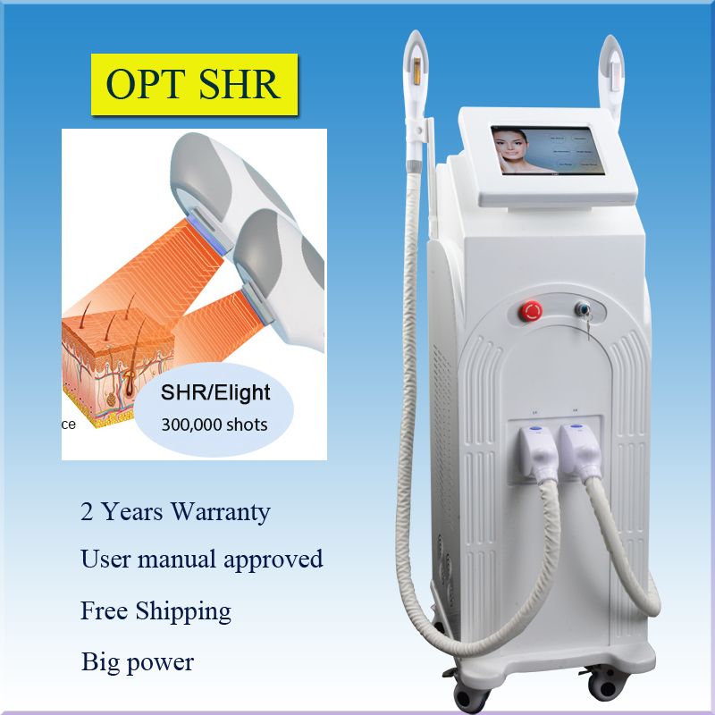 3000W E Light Skin Tightening Facial Laser Hair Removal Laser Machine