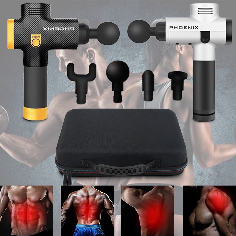 Phoenix Muscle Stimulator Massage Gun Vibrating Deep Therapy Relaxation