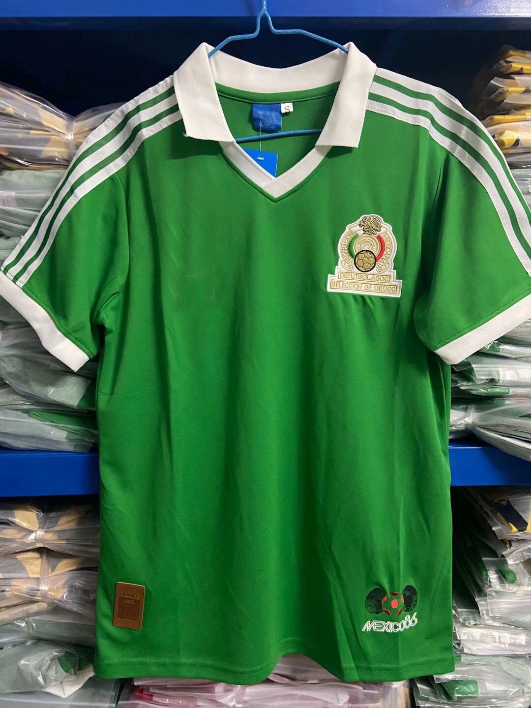2020 1986 Mexico Retro Soccer Jerseys Home Classic Vintage Football