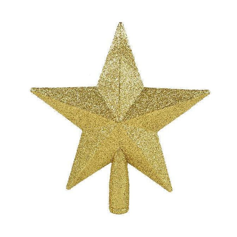 Christmas Star Christmas Tree Top Tree Decoration Gold Online Shopping