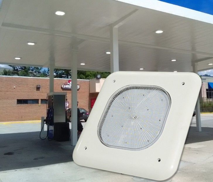 100w 130w 150w Led Canopy Lights Outdoor Flood Light Gas Station Lamp Commercial Lighting High Bay Ac 100 277v Ul Dlc Listed Llfa