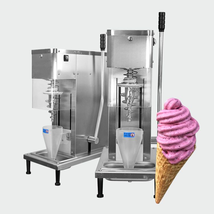 2020 Kolice Frozen Milkshake Ice Cream Blending Machine Gelato Ice