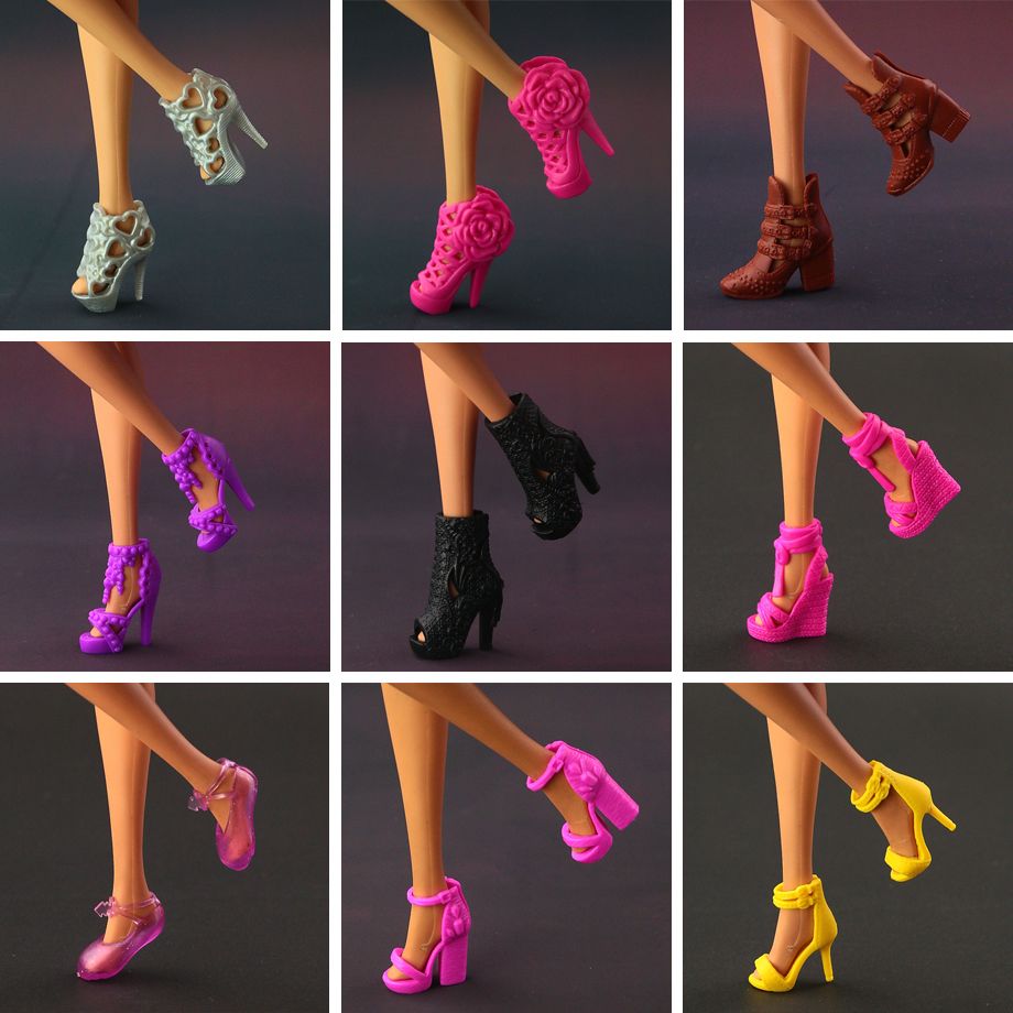 barbie high heels shoes
