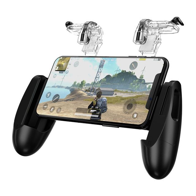 gamesir f2 firestick grip mobile cell phone gaming controller grip case with sensitive l1r1 mobile triggers for fortnite pubg knives firestick gamesir f2 - gamesir g4 fortnite