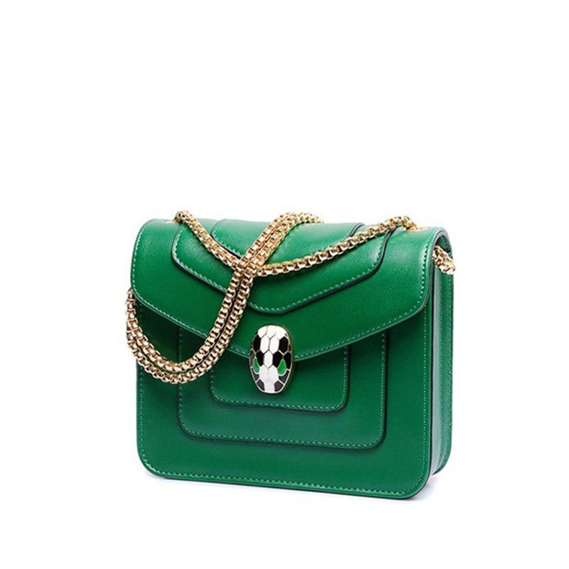 Designer Luxury Handbags Purses Wholesale Of Fashion Chain Single Shoulder Bag Slant Snake Head ...