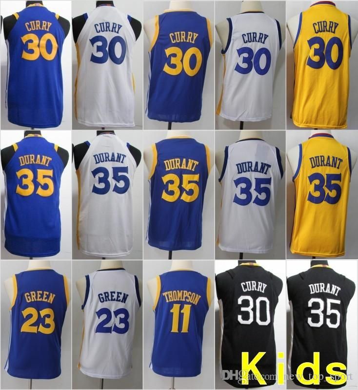 klay thompson kids jersey