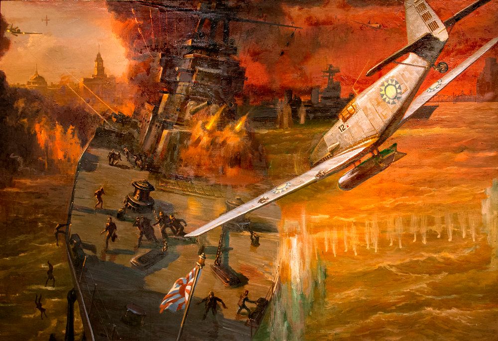 2019 Art Wall HD Prints Oil Painting On Canvas Ww2 War Retro Vintage