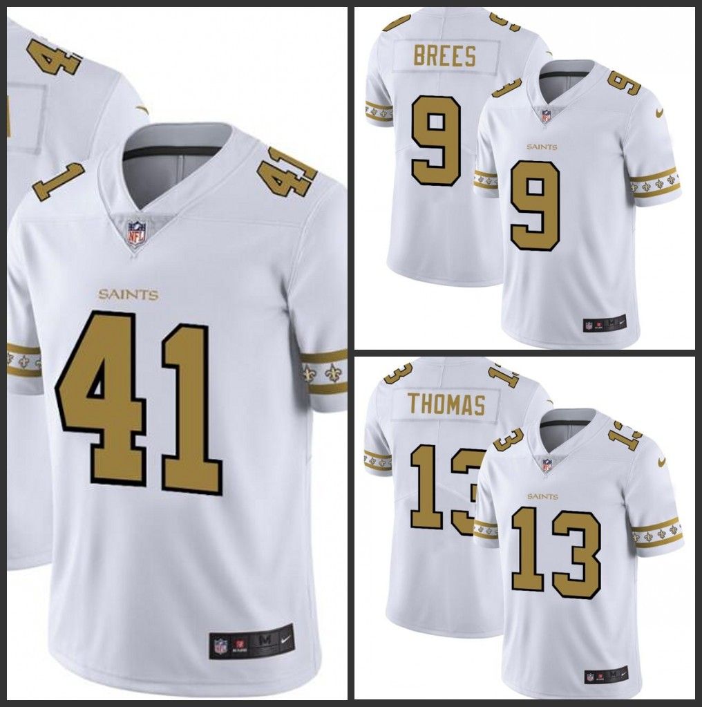 drew brees womens white jersey