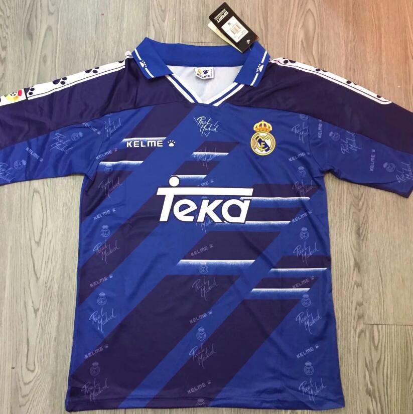 2020 94 95 96 Retro Jersey Real Madrid 7 Raul 9 Zamorano