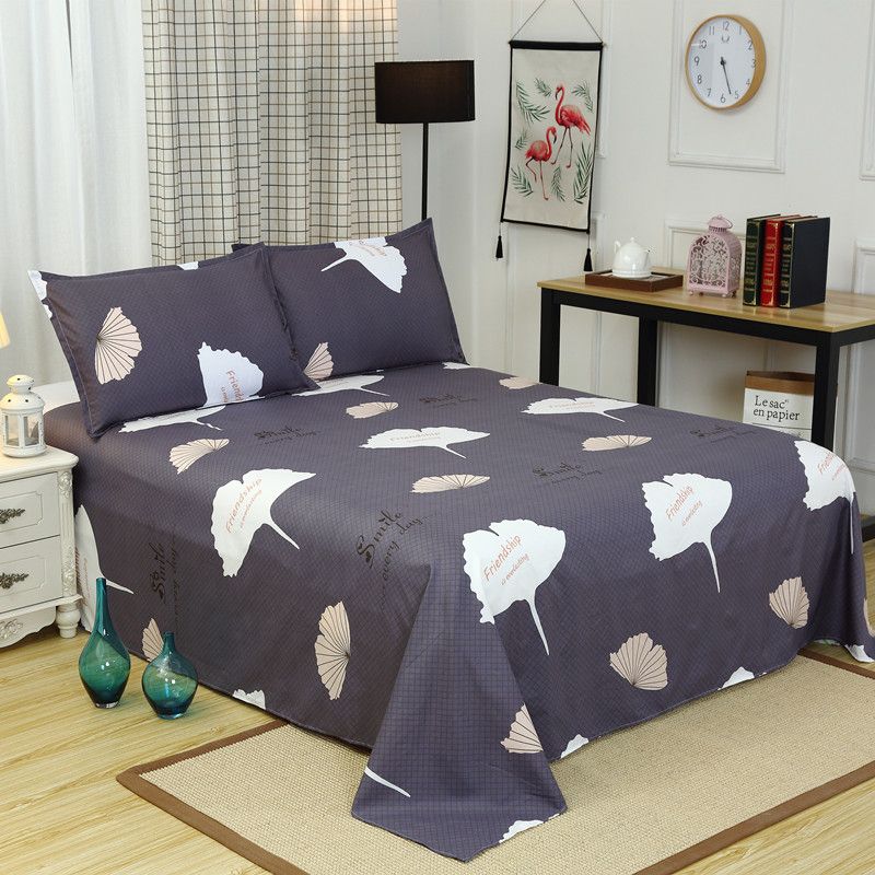 2019 King Size Bed Sheet With Case Single Double Queen Linen 2019 King Size Bed Sheet With Case Single Double Queen Linen Reactive Printed Flat Set Leaf Bedding Sets From Bdgarden 26 67 Dhgate Com
