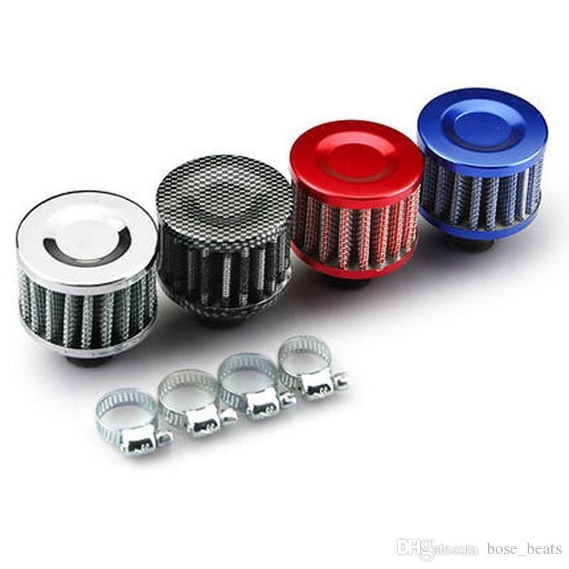 2020 Car Cold Air Intake Filters 12MM Clip On Round Cone Auto Cold Air