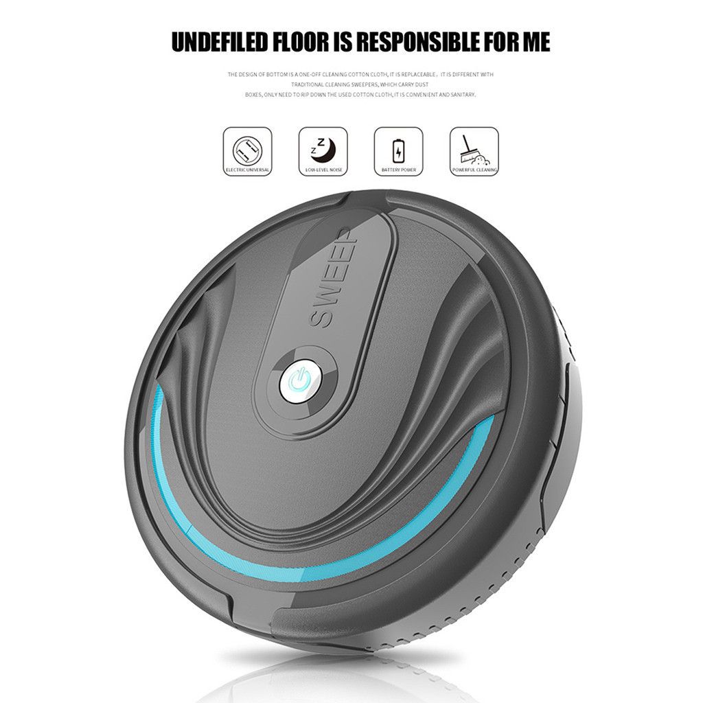2020 Robotic Vacuum Cleaner For Home Full Automatic Mini Vacuuming