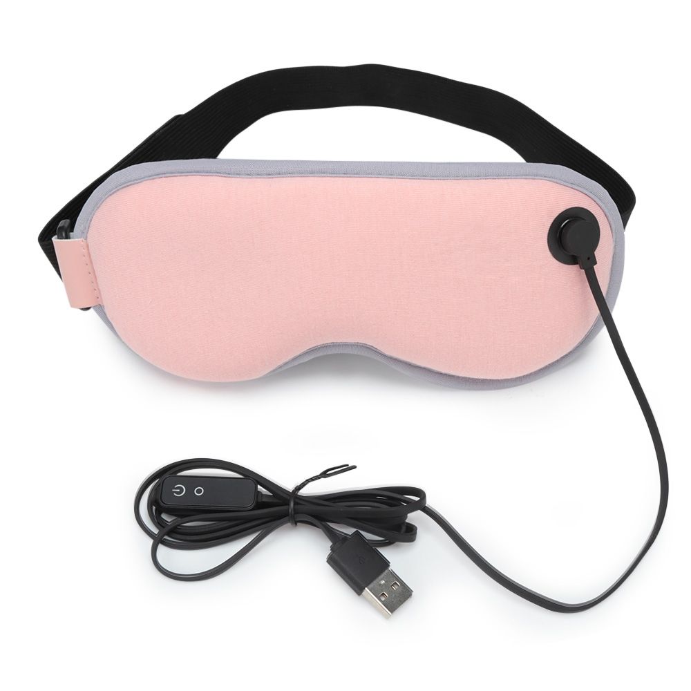 USB Steam Heating Eye Mask With Adjustable Temperature Eyeshade Hot