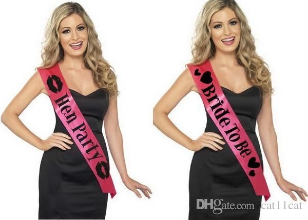 The Bride Hen Night Bachelorette Bridal Shower UK Party 2019 Pink