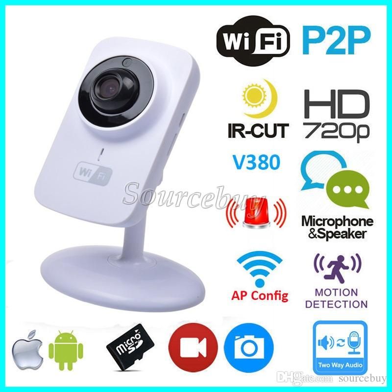 V380 Wifi IP Camera Wireless HD 720P 1280*720 Security P2P Monitor