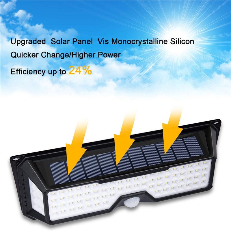 136 Led 4 Sides 270 Degree Garden Solar Light Outdoor 3 Modes 136 Led 4 Sides 270 Degree Garden Solar Light Outdoor 3 Modes Pir Motion Sensor Waterproof Lampada Uk 2019 From Cnmall 19 47 Dhgate