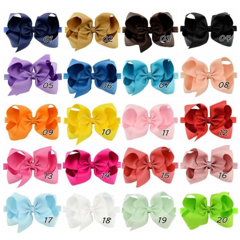20 Extra Large 6/" Girls Boutique Hair Bows