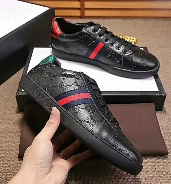 2019 Men'S Luxury Shoes Genuine Leather Shoes Sports Skateboarding ...