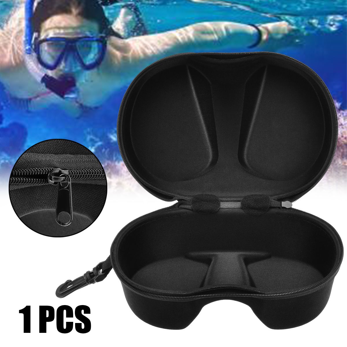 2020 Diving Mask Box Mask Scuba Glasses Case Pouch Underwater Storage