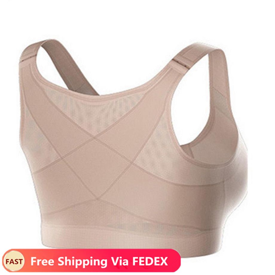 Women Back Brace Shoulder Body Shaper Bra Women Bra Breathable