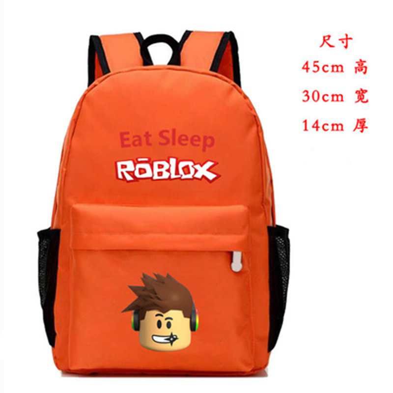 Roblox Red Rose Day Cartoon Children School Bag Backpacks Boys Girls Book Rucksacks Action Figure Toys Kids Party Gifts - 