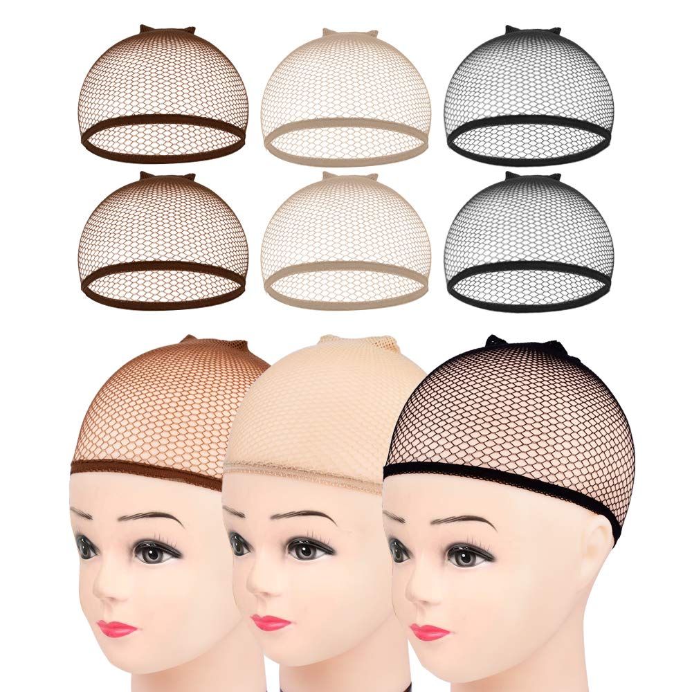 Invisible Nylon Hair Nets With Elastic Women Men Ladies Hair Wigs