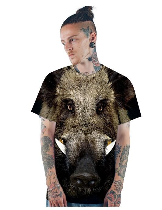 2019 New Fashion Poker Printing Men T Shirts Men Clothing Fashion