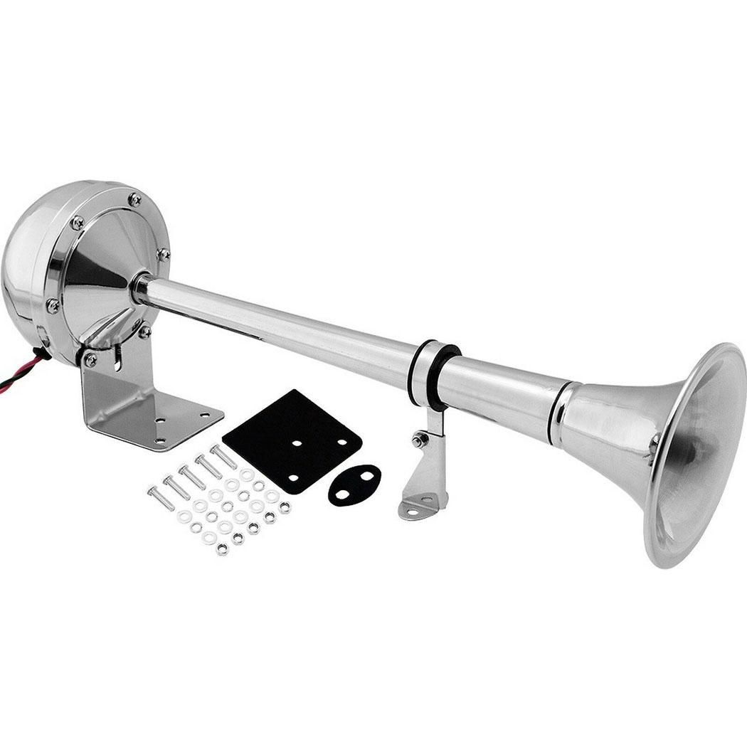 New 12V / 24V 125dB Super Loud Single Electric Pump Air Horn For Car